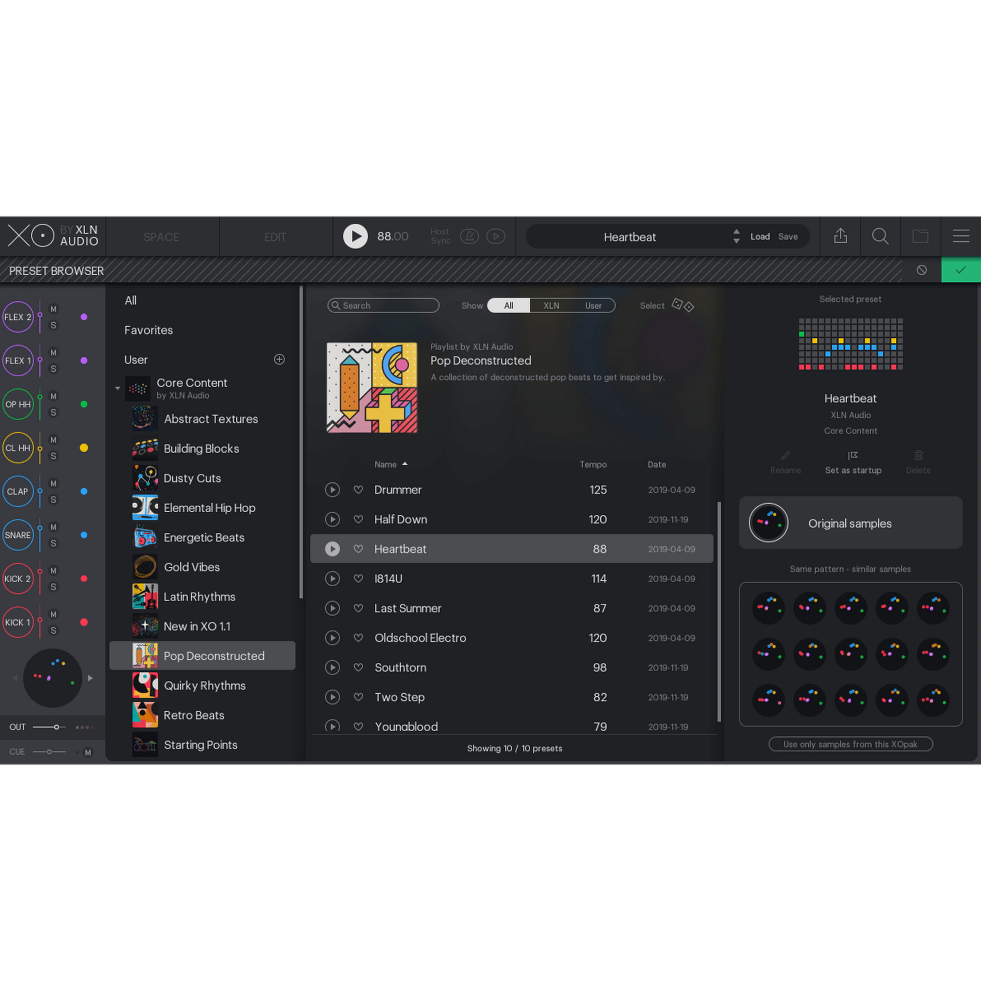 XO Preset Browser