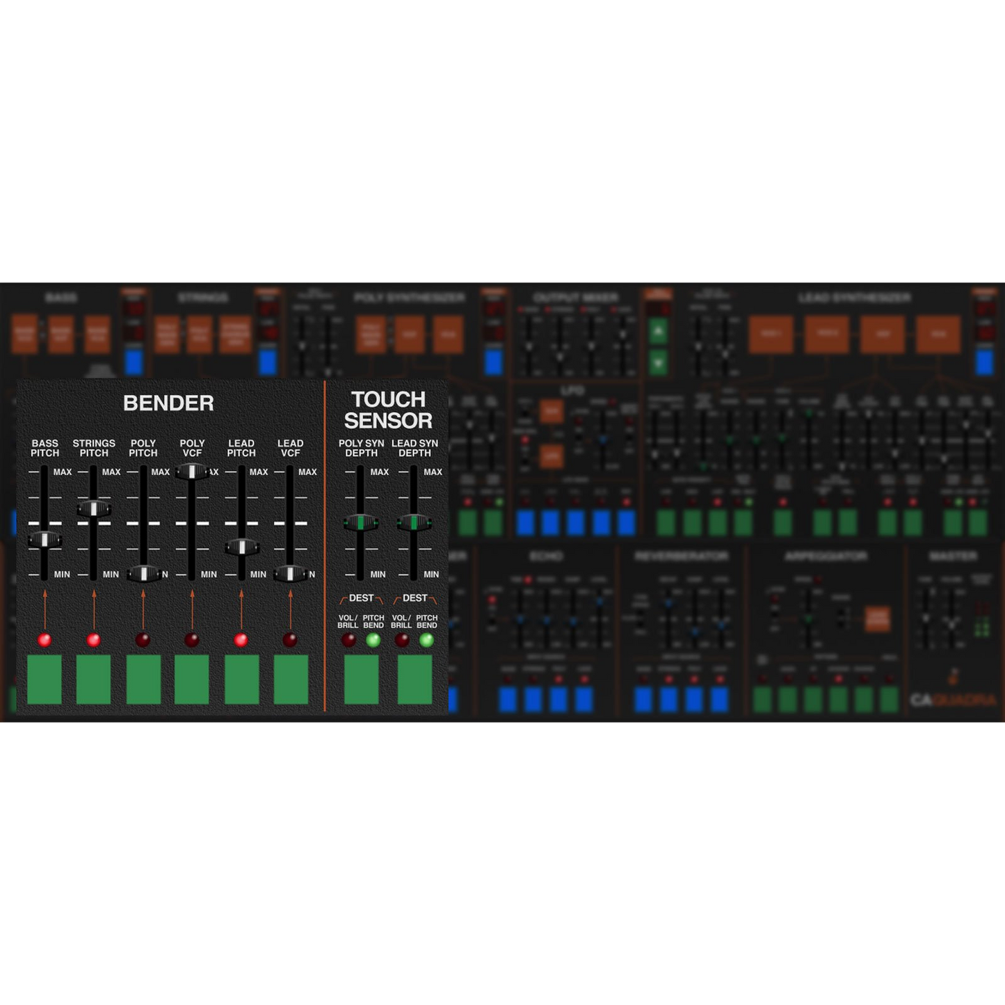Rackmode Signal Processors settings