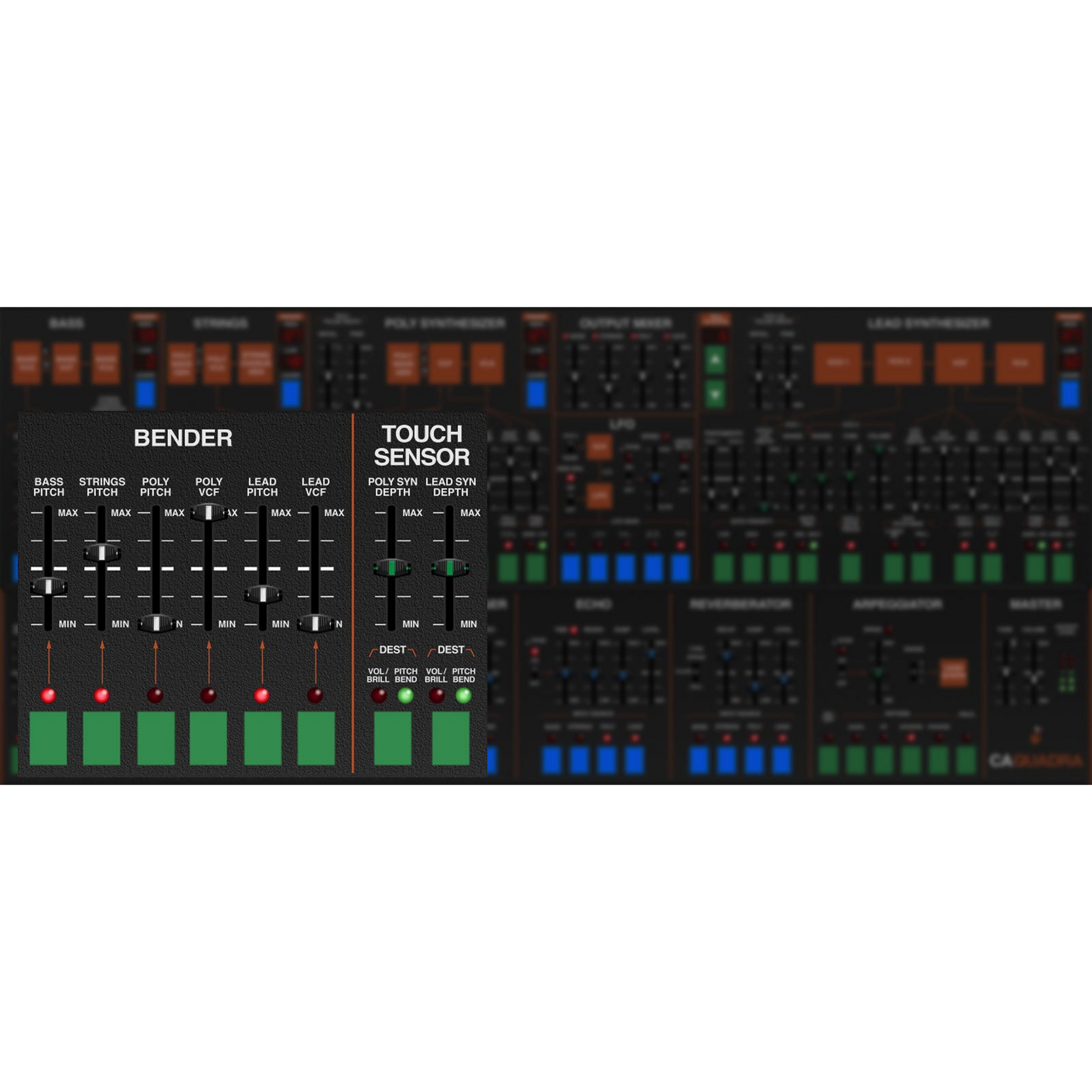 Rackmode Signal Processors settings