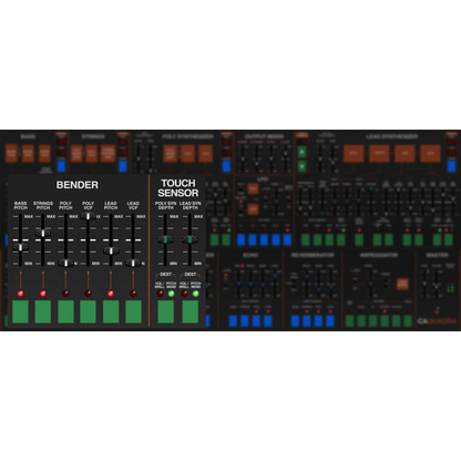 Rackmode Signal Processors settings