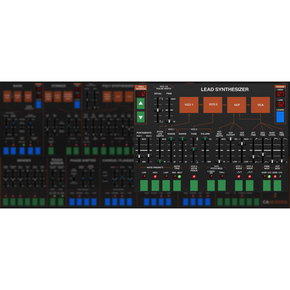 Rackmode Signal Processors settings