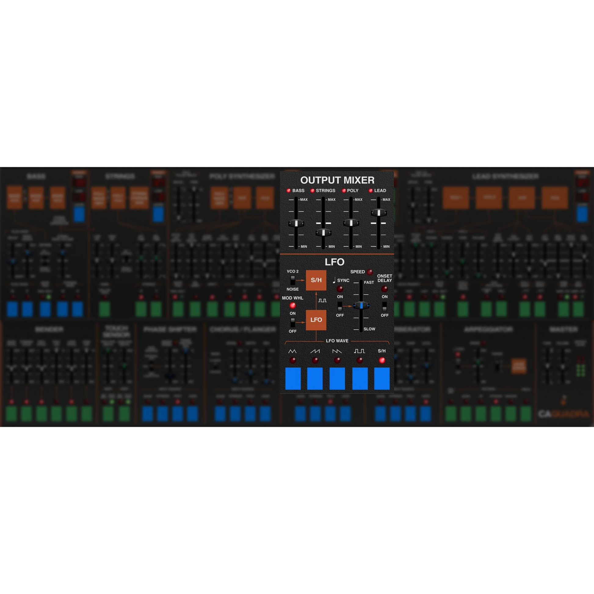 Rackmode Signal Processors settings