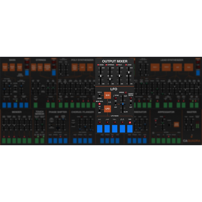 Rackmode Signal Processors settings
