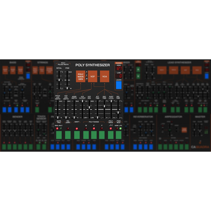 Rackmode Signal Processors settings