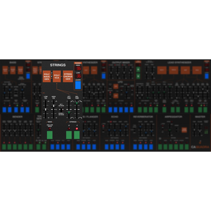 Quadra Synthesizer settings