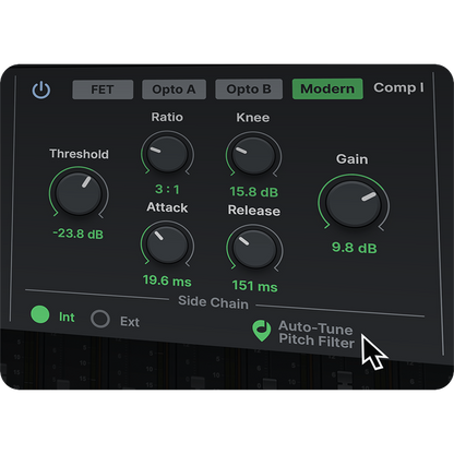 Auto-Tune Vocal Compressor