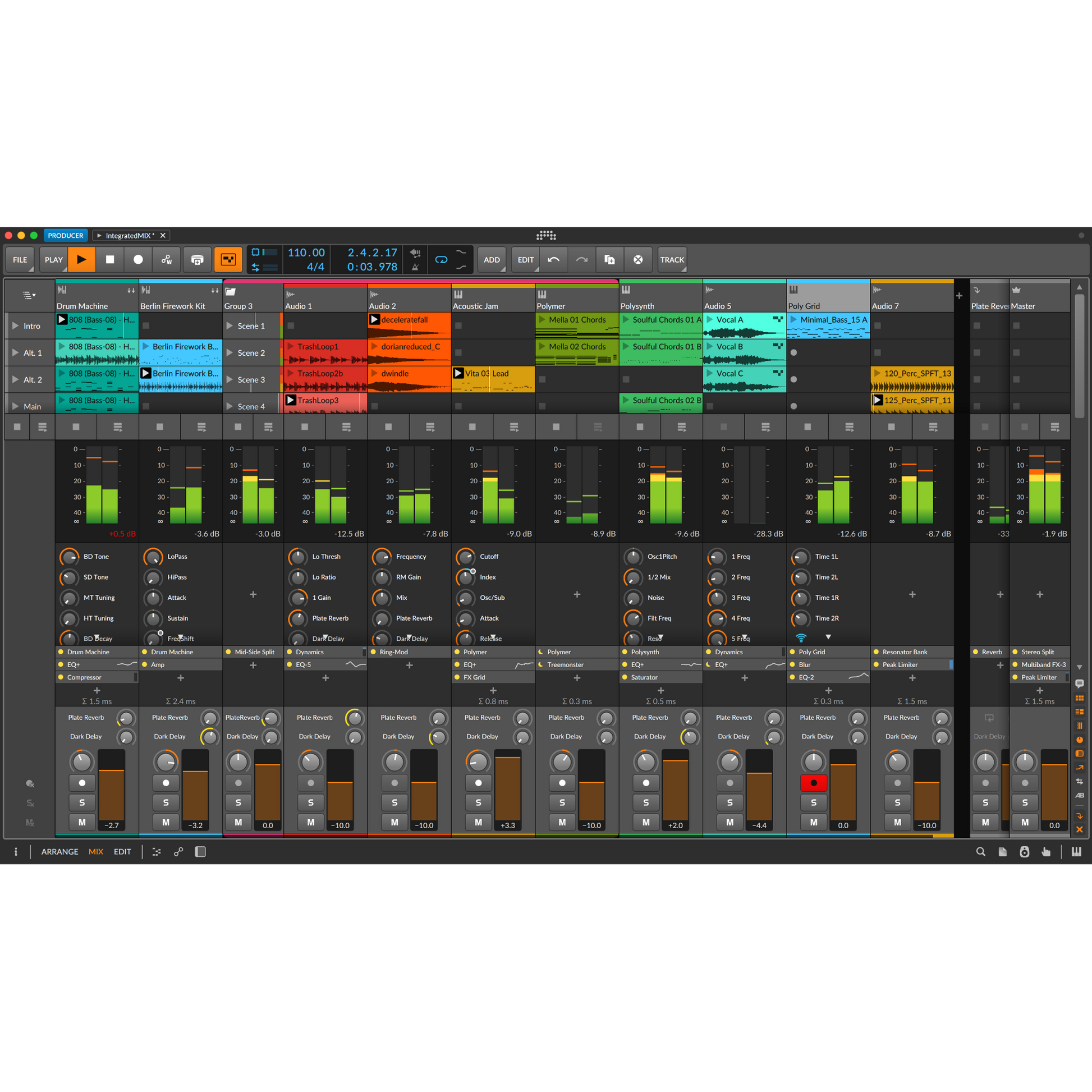Bitwig Studio Producer Upgrade from 8 Track