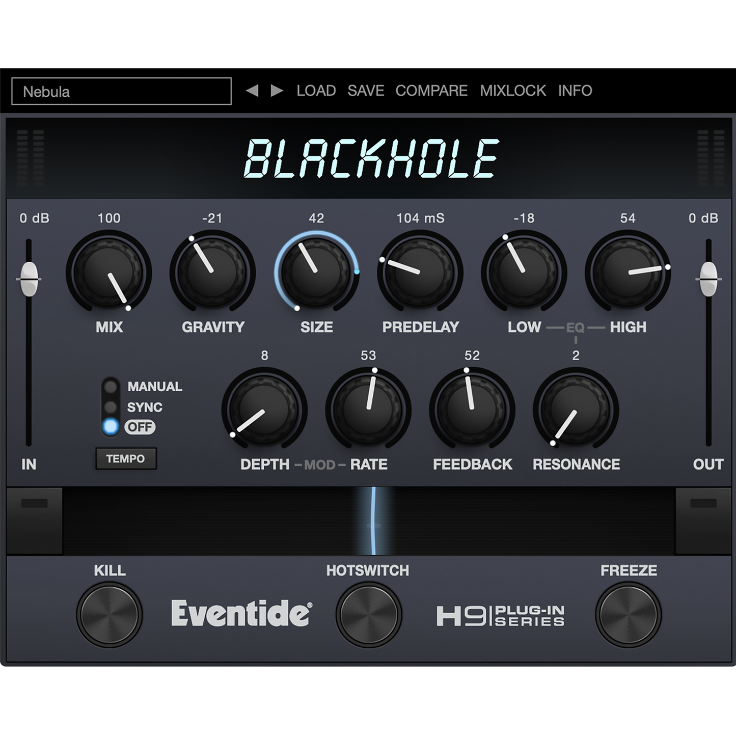 Blackhole User Interface