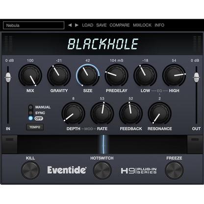 Blackhole User Interface