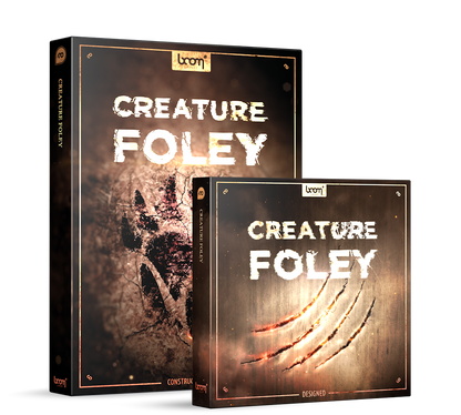 Boom Creature Foley BUNDLE