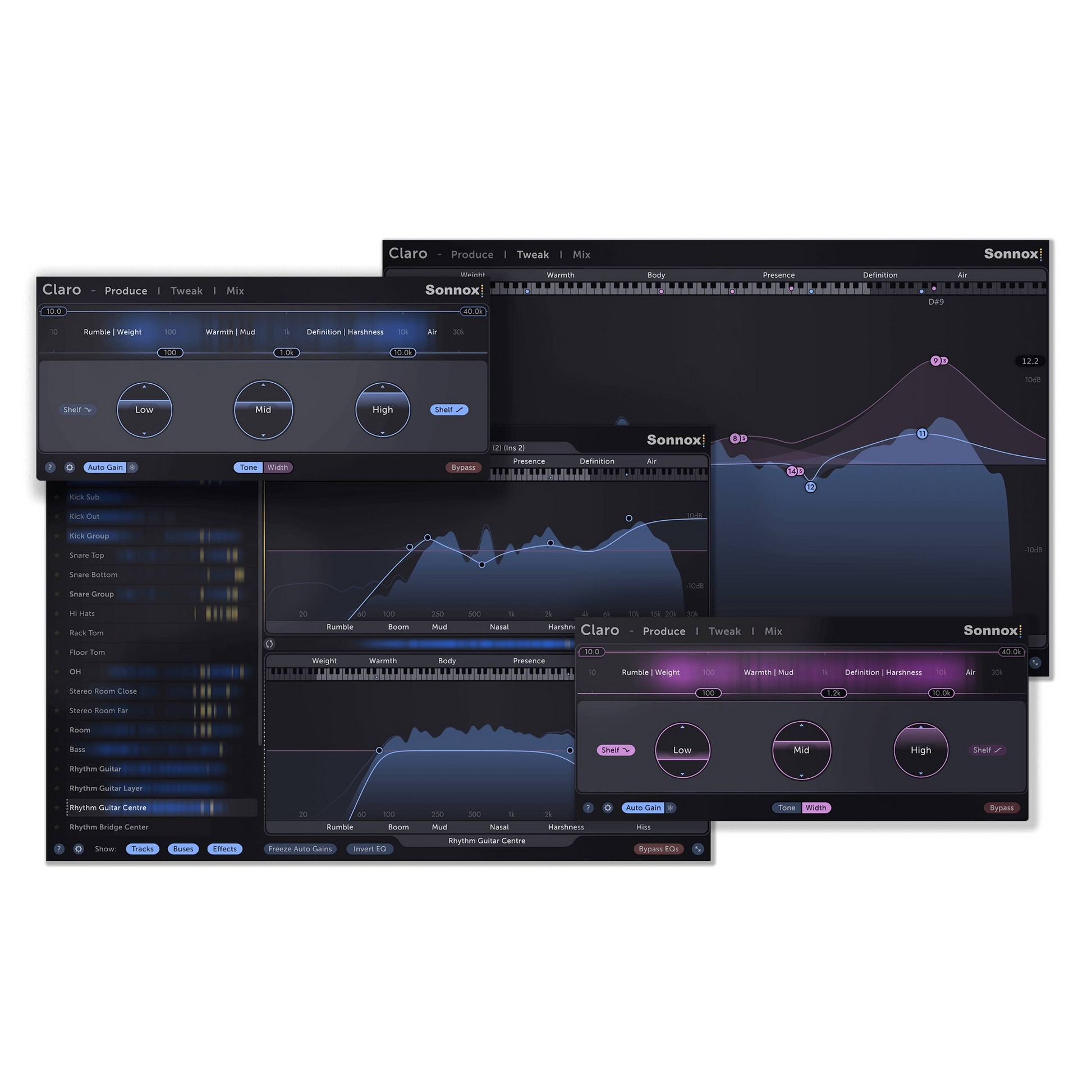 Claro 4 User Interfaces