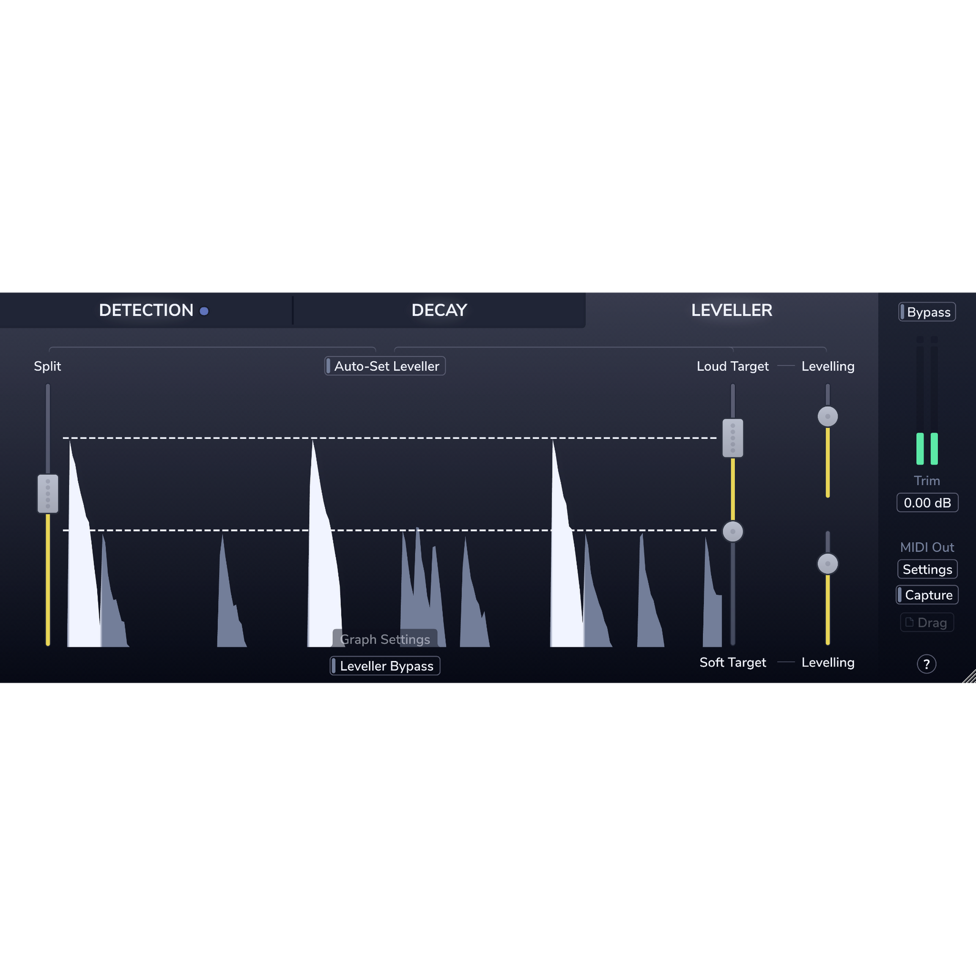 DrumGate Leveller User Interface