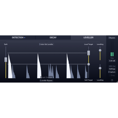 DrumGate Leveller User Interface