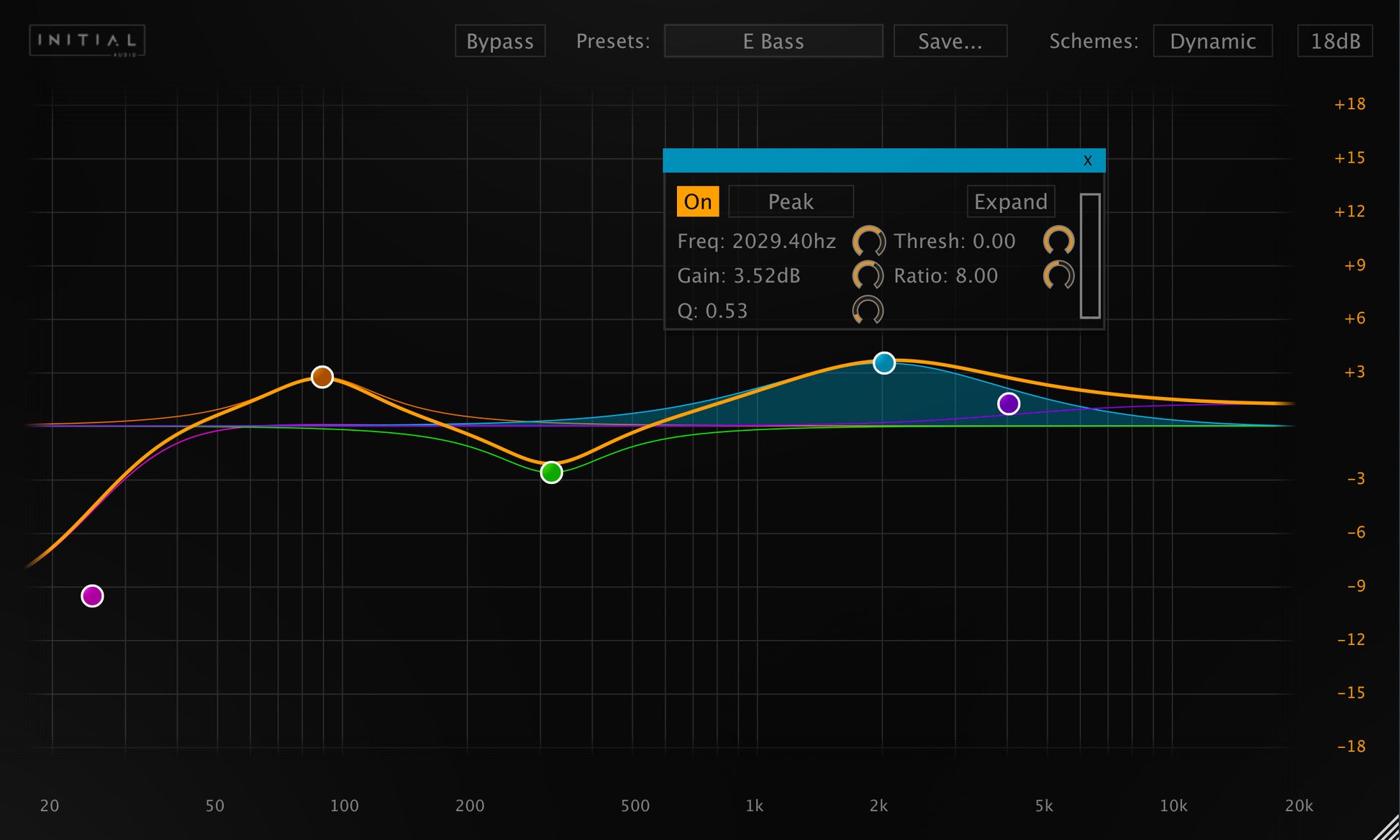 Initial Audio Dynamic Eq