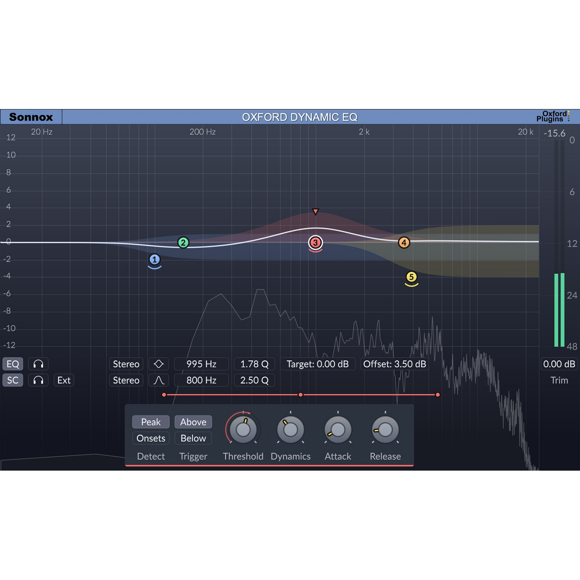 Dynamic EQ User Interface