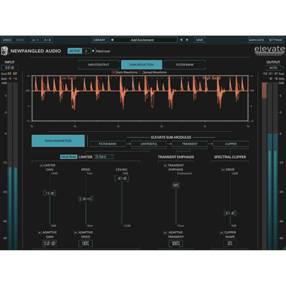 Elvate User Interface