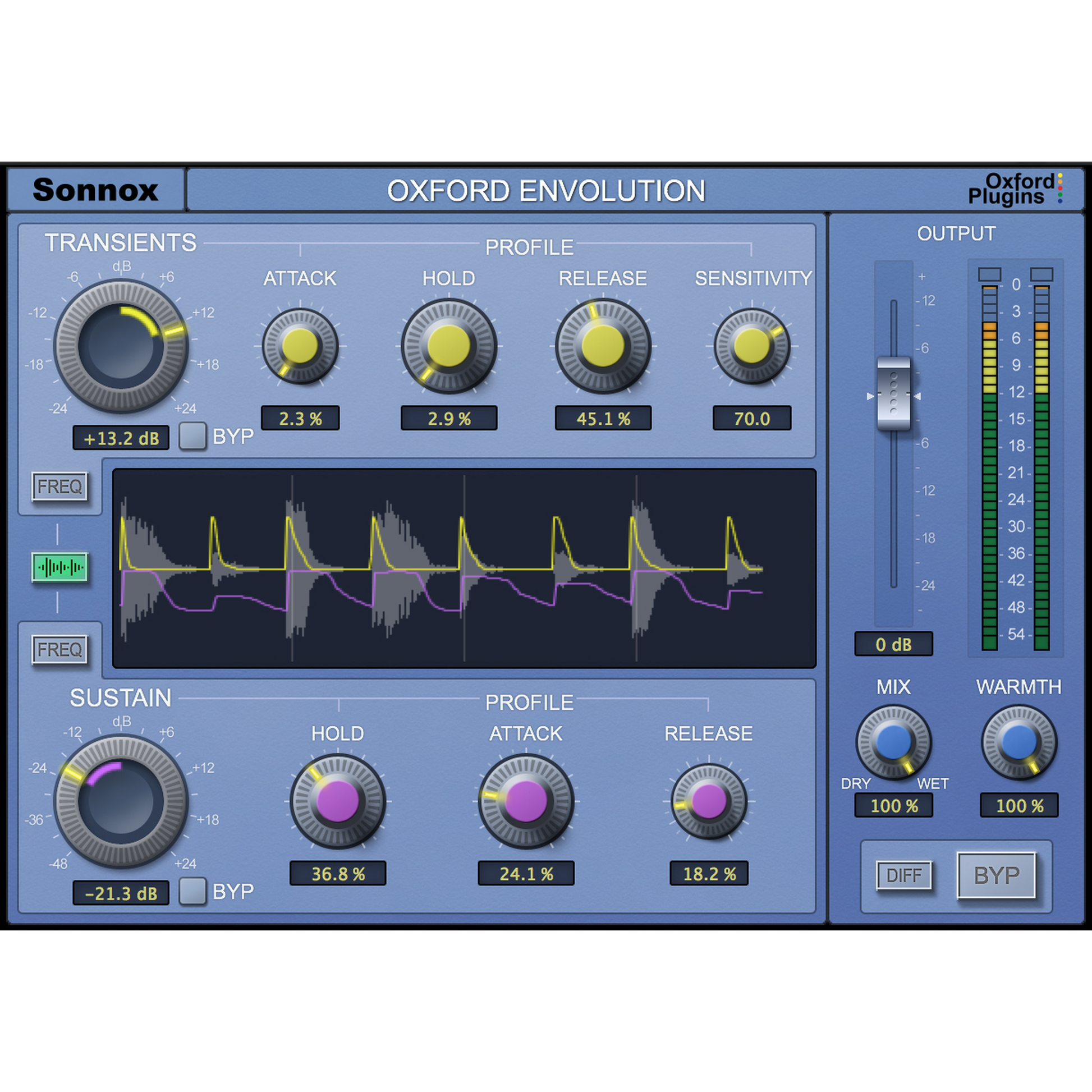 Oxford Envolution User Interface