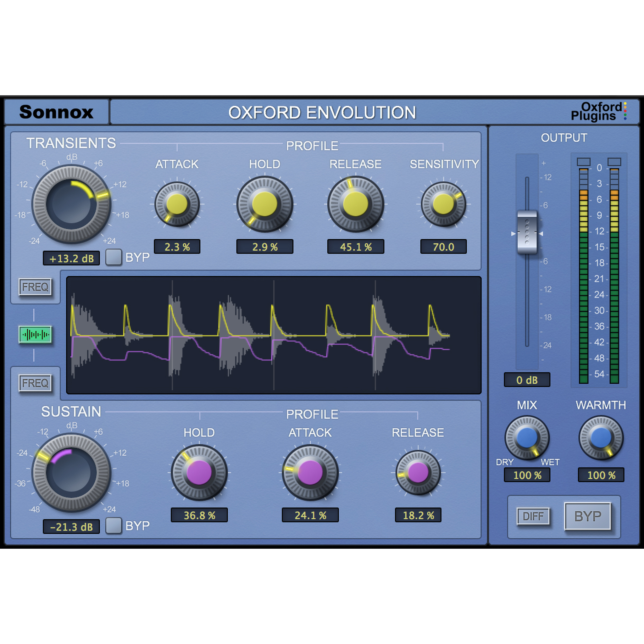Oxford Envolution User Interface