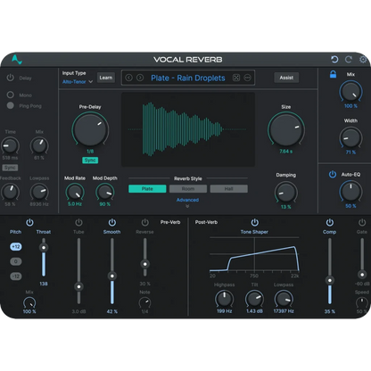 Vocal Reverb by Auto-Tune 