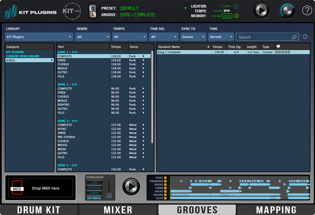 Kit Plugins KIT Drums - Connor Denis