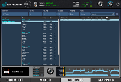 Kit Plugins KIT Drums - Connor Denis