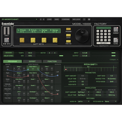 H3000 Factory MkII User Interface