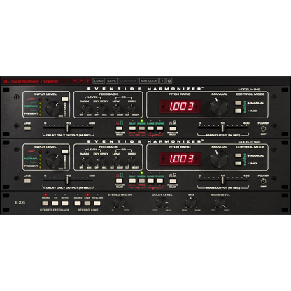 H949 Harmonizer Dual User Interface