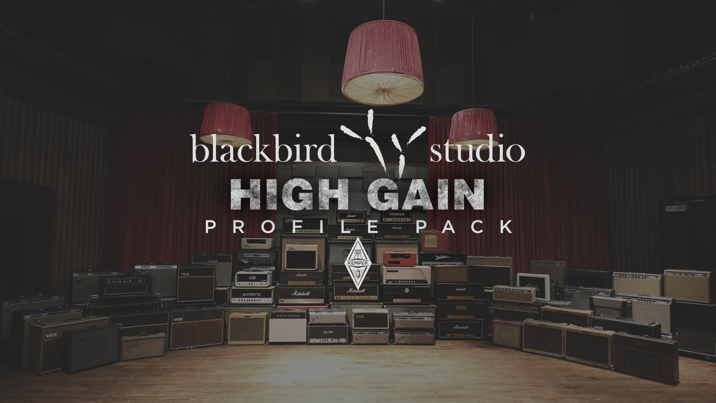 Kit Plugins Blackbird High Gain Kemper Pack