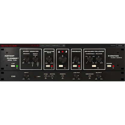 Instant Flanger MKII User Interface