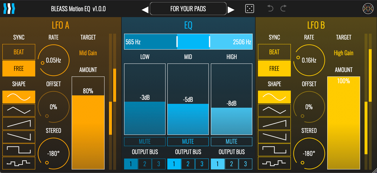 BLEASS Motion EQ
