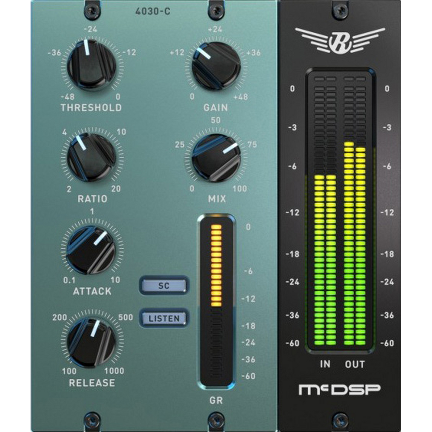 4030 Retro Compressor v7 User Interface