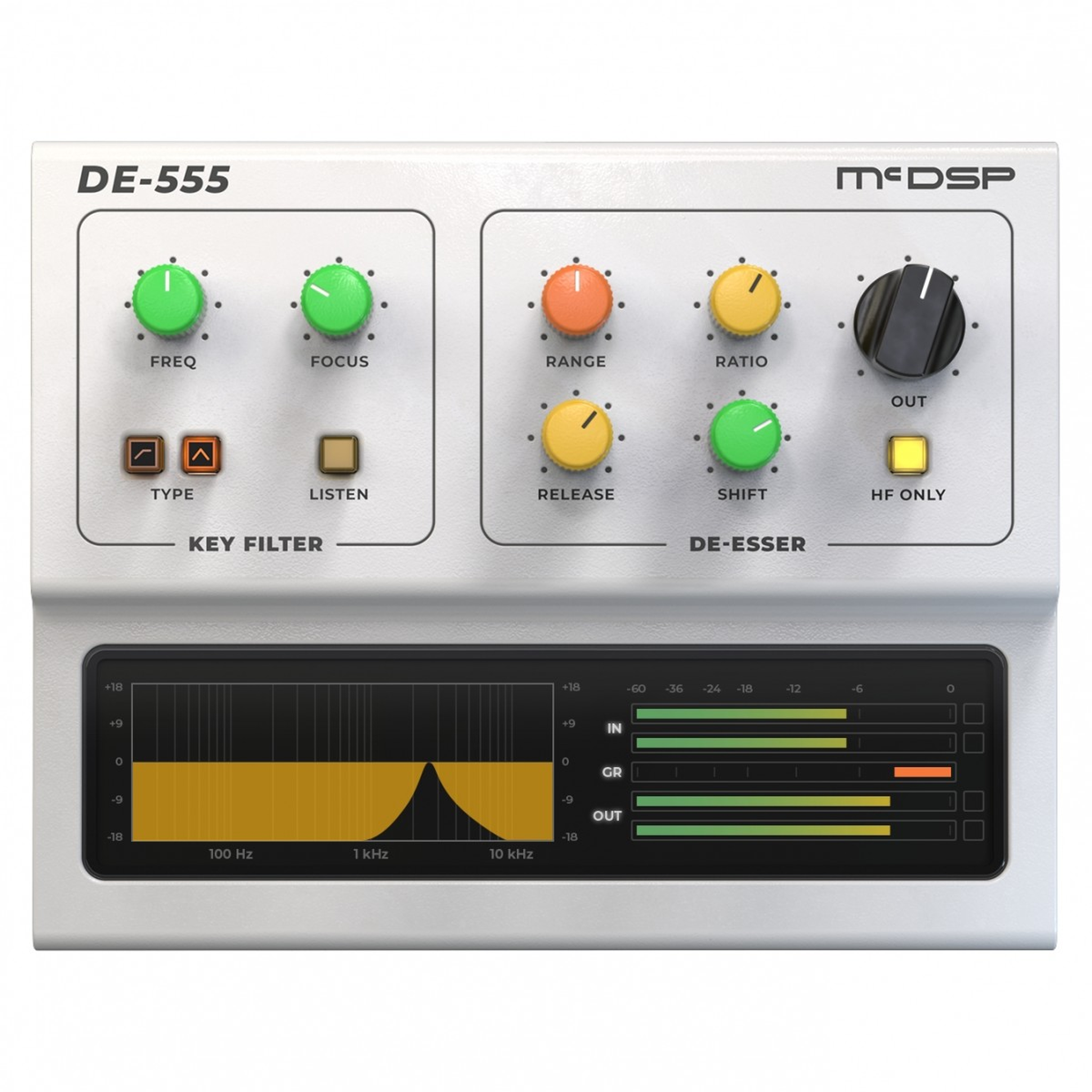 DE555 User Interface
