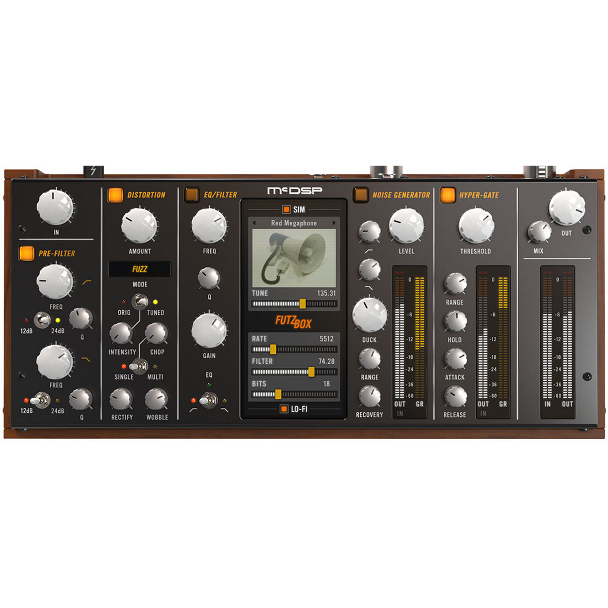 MsDSP FutzBox User Interface