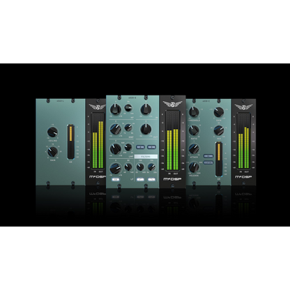 McDSP RetroPack UIs