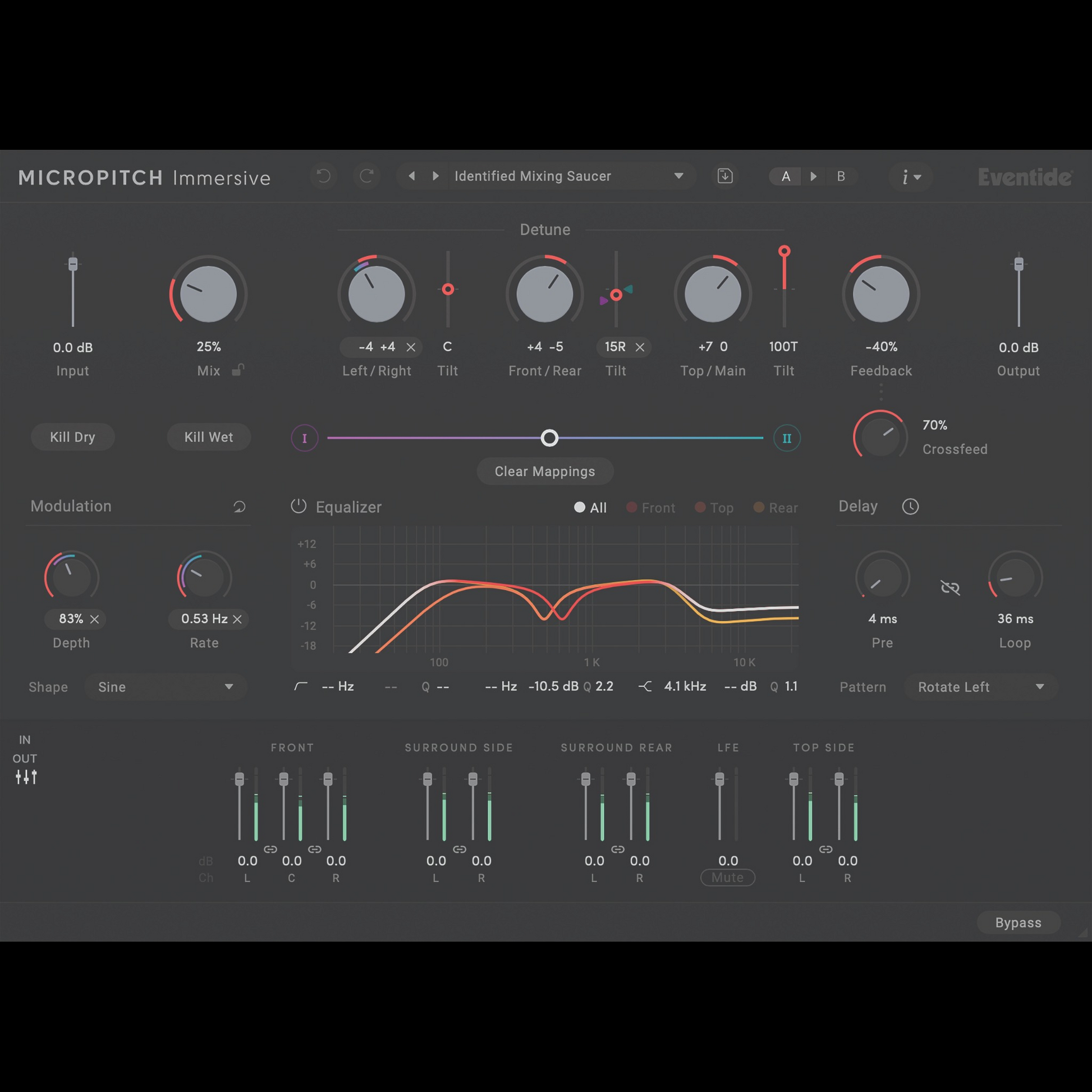 MicroPitch Immersive User Interface