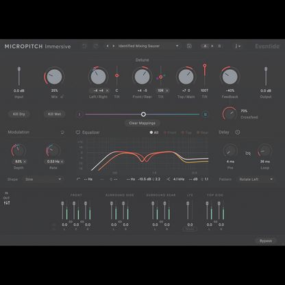 MicroPitch Immersive User Interface