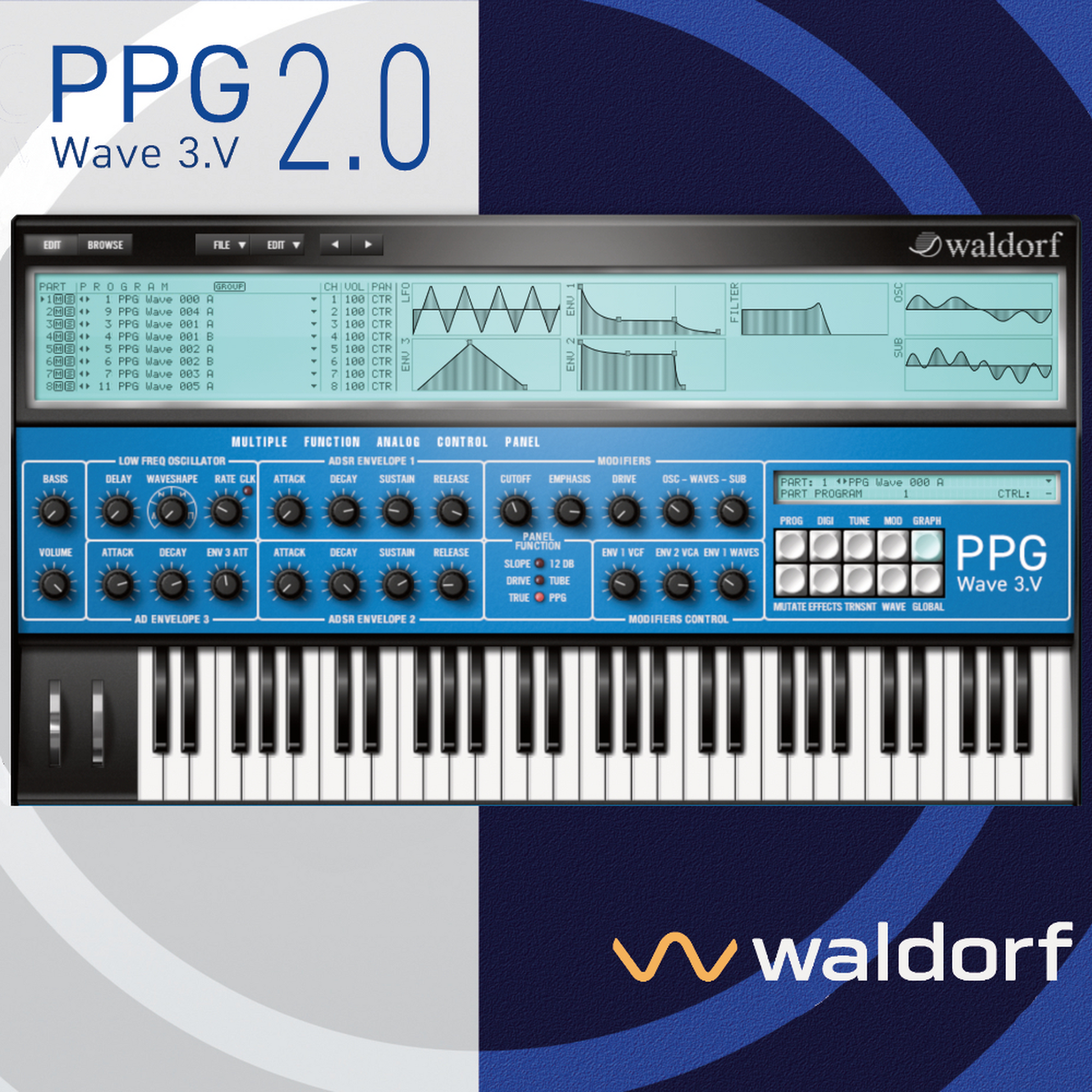 PPG Wave 3.V - Version 2.0