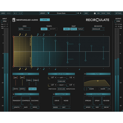 Recirculate User Interface
