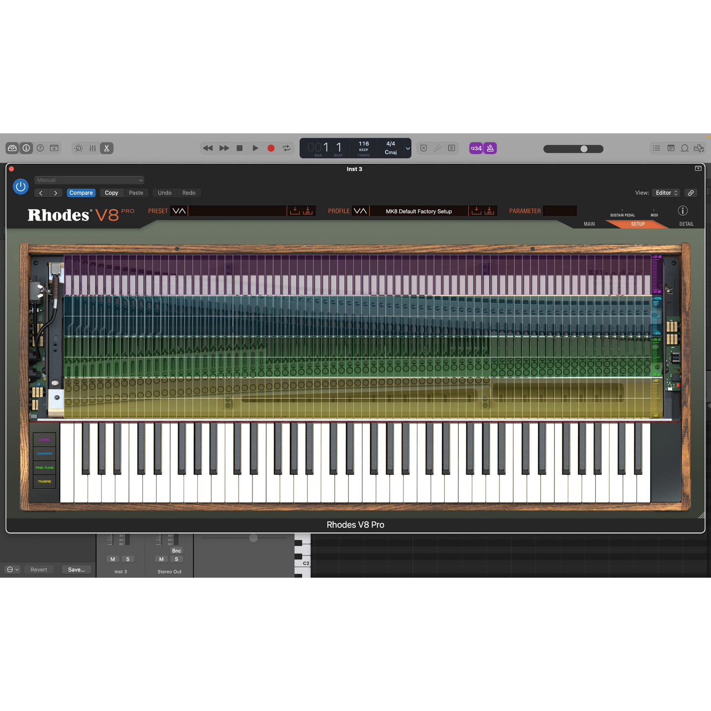 Rhodes V8 Pro Piano
