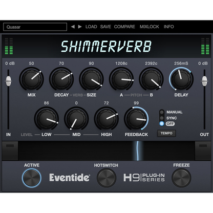 ShimmerVerb User Interface