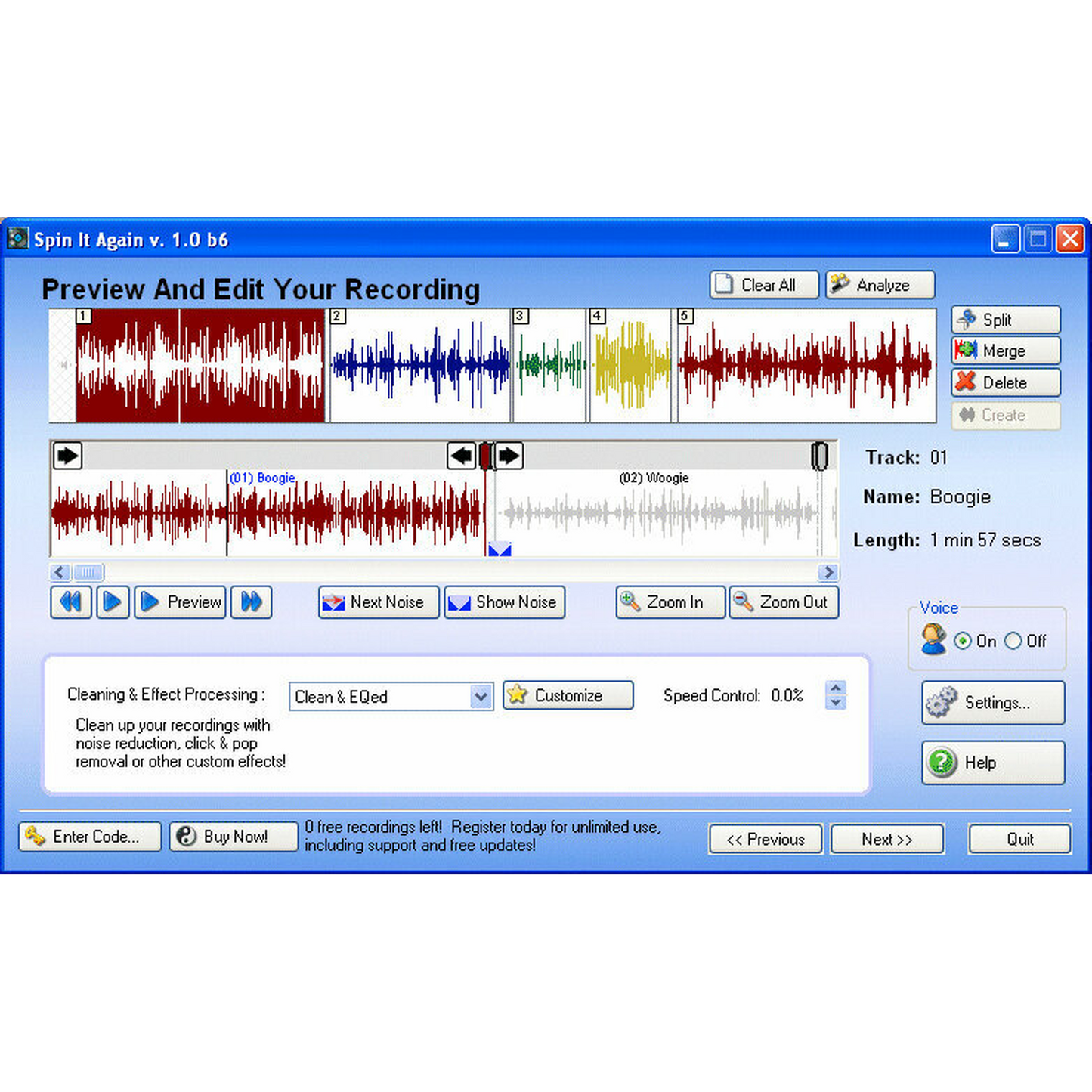 Spin It Again | Acoustica UI