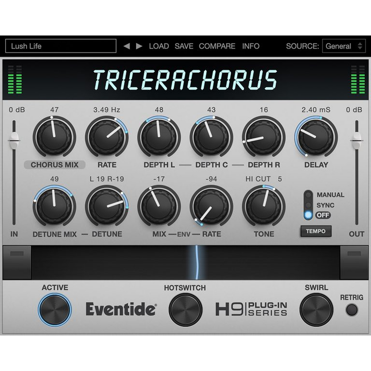 TriceraChorus User Interface