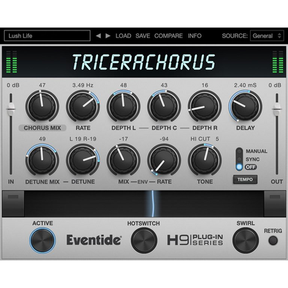 TriceraChorus User Interface