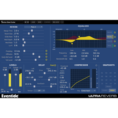 UltraReverb User Interface