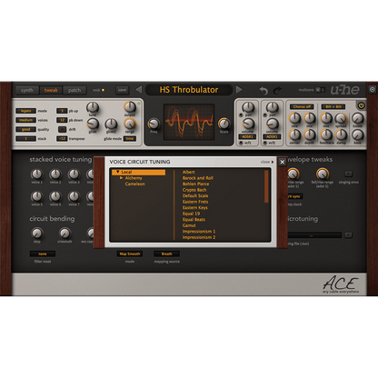 Microtuning UI