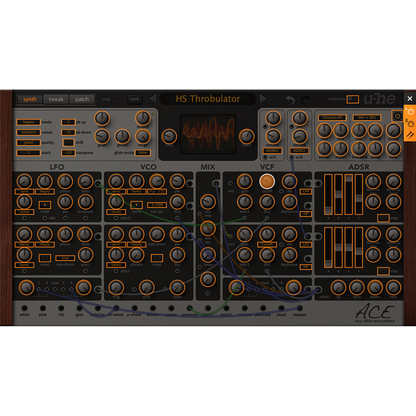 MIDI assignment section UI