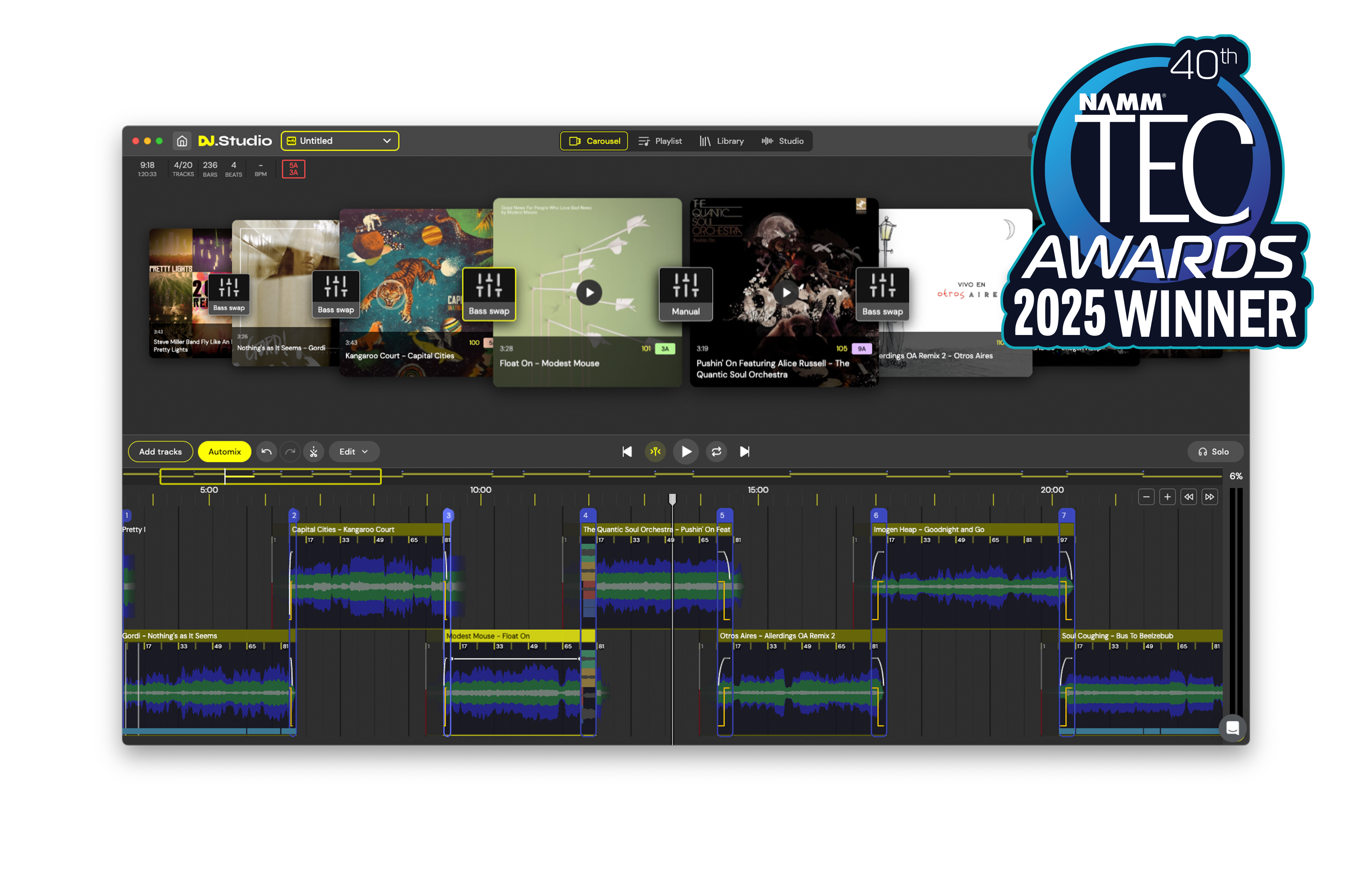 DJ.Studio Pro + Stems