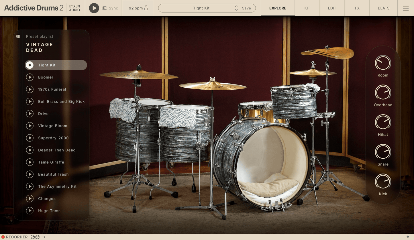 Addictive Drums 2: Vintage Dead
