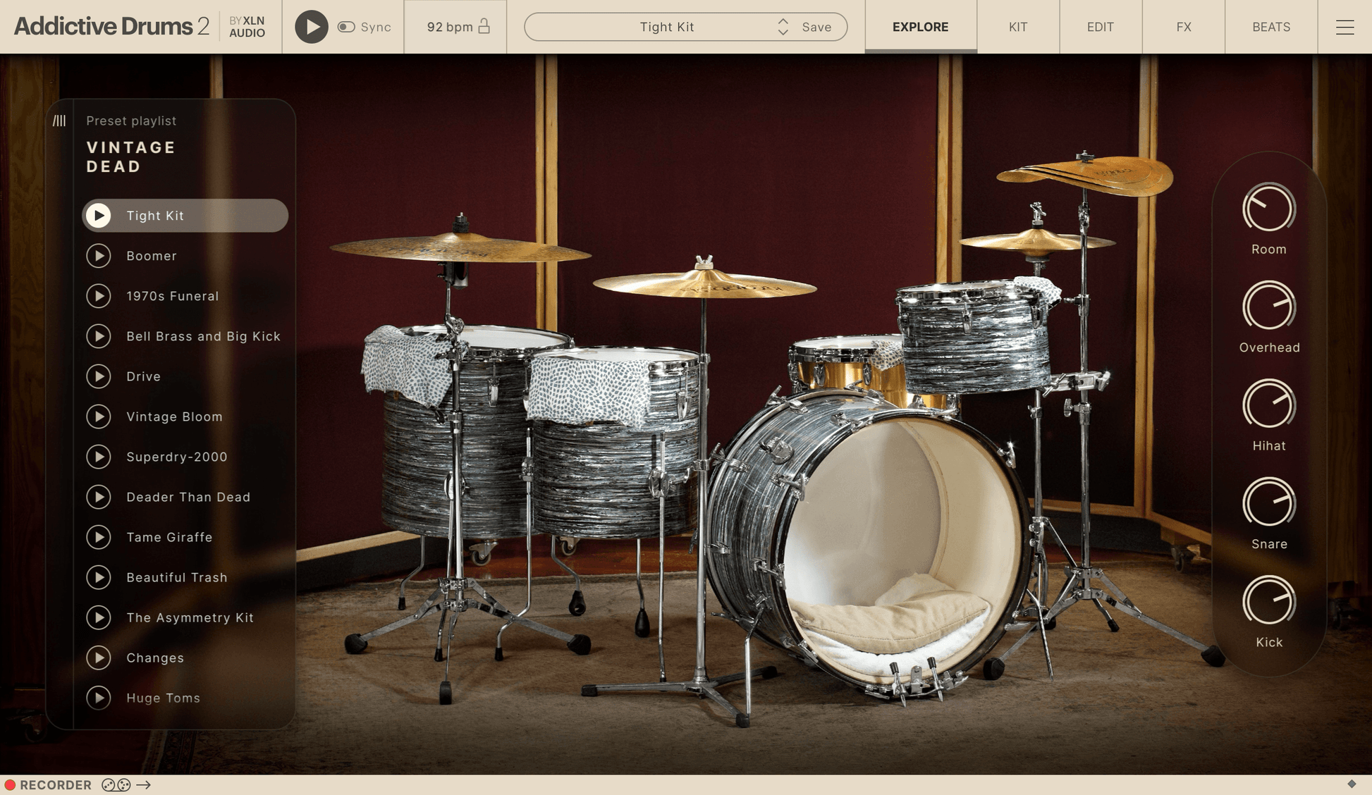 Addictive Drums 2: Vintage Dead