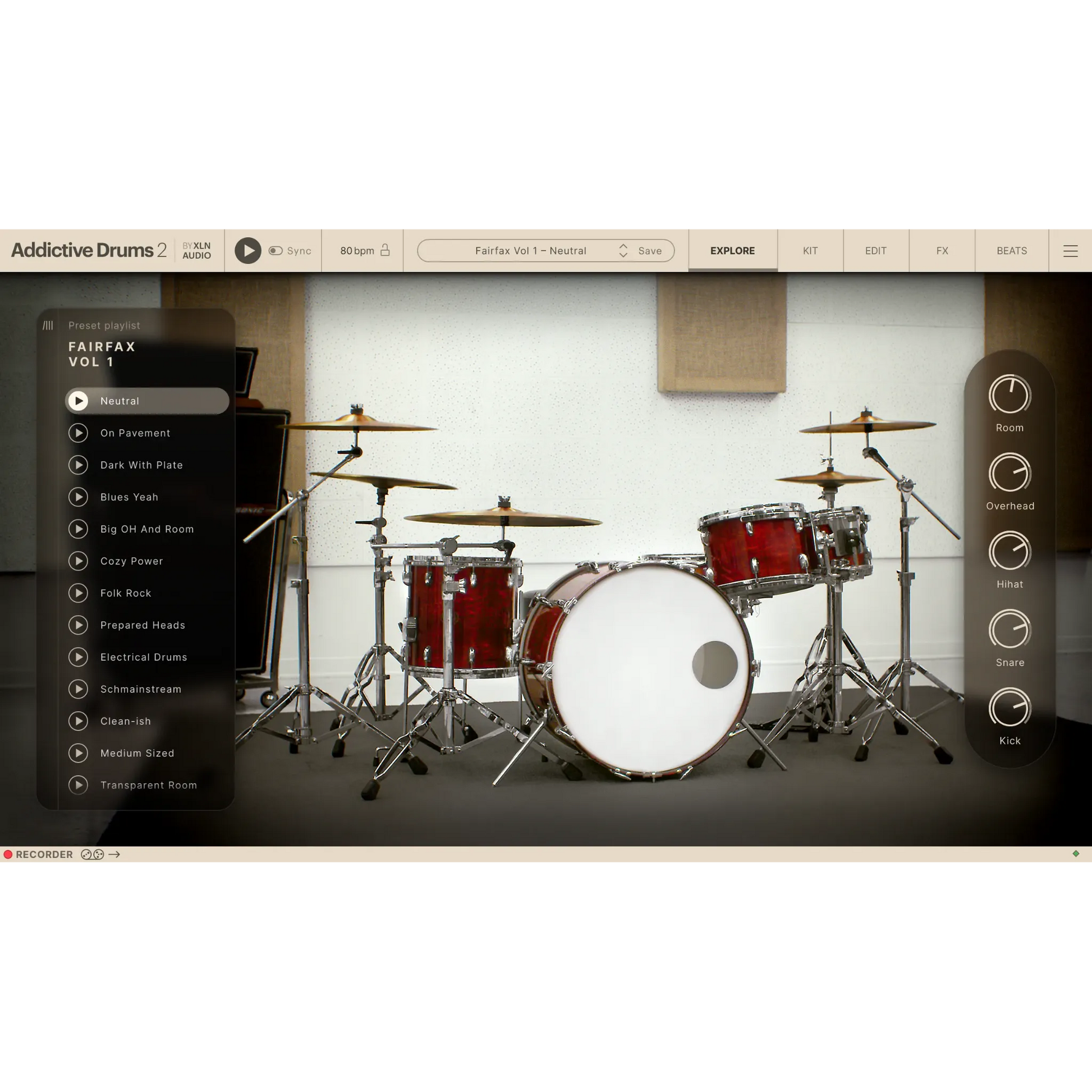 Addictive Drums 2: Rock Collection